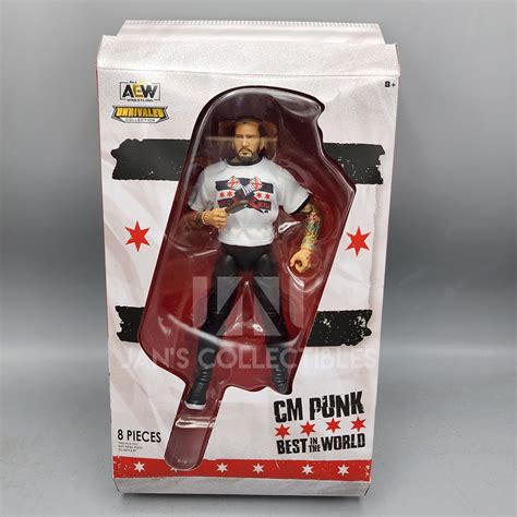 Jazwares AEW Ringside Exclusive CM Punk | Shopee Philippines