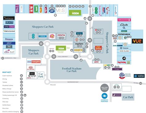 Shoppers Map - Middlebrook Retail