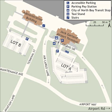 Ontario Airport Parking Lot Map