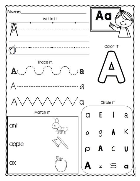 A-Z Letter Worksheets (Set 3) | Letter worksheets for preschool ...