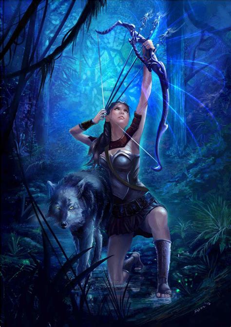 Digital Illustration 5- Artemis by xuanlim on DeviantArt