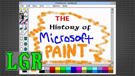 History of Microsoft Paint 1985 - 2017 [LGR Retrospective]