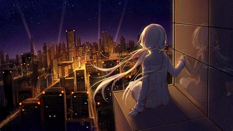 Late Night Anime Aesthetic Wallpapers - Wallpaper Cave Anime Computer ...