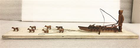 Inuit Dog Sled Model - Timothy S. Y. Lam Museum of Anthropology