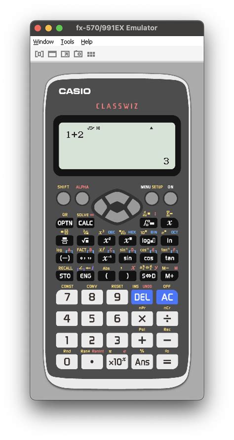 Will Casio ClassWiz Emulator run on Mac or Linux? | CodeWeavers