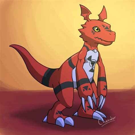 Guilmon - Fan Art by Chander-Fox on DeviantArt