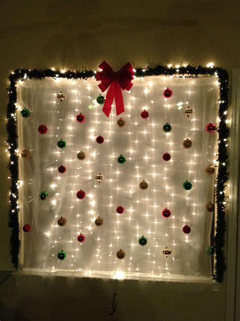 DIY christmas decor backdrop ideas for stunning photos