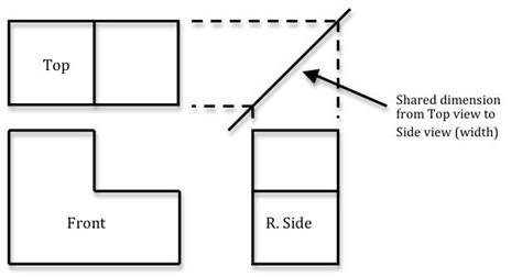 Demonstrating 3rd Angle Projection Drawing to my Years 10 & 11 students ...