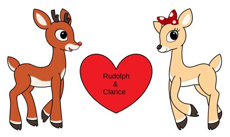 Rudolph and Clarice by jurassicdinodrew on DeviantArt