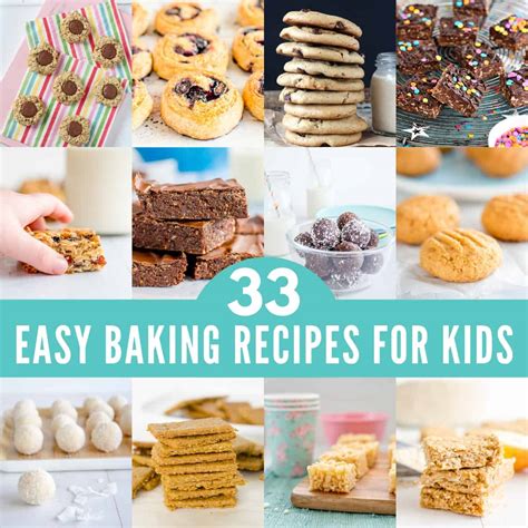 Easy Baking Recipes For Kids - Basic Pantry Ingredients