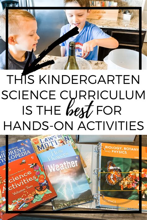 Kindergarten Science Curriculum Pin - Homeschool Mastery Academy