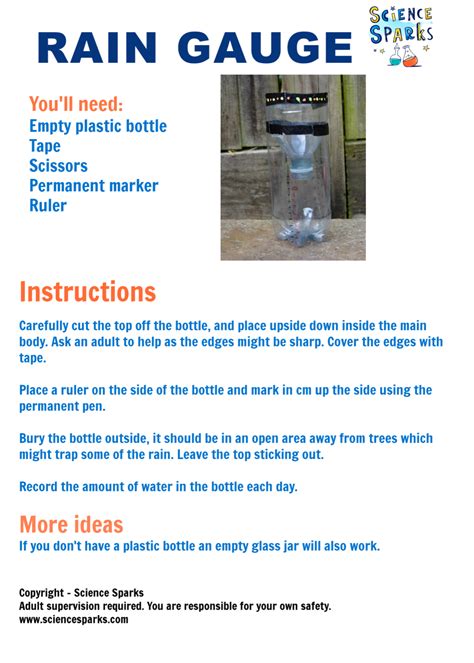 Weather Science - How to Make a Rain Gauge