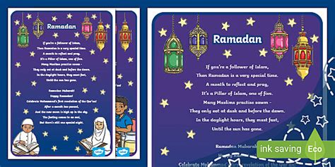 Ramadan Nursery Rhyme for Kids | Lyrics & Video - Twinkl