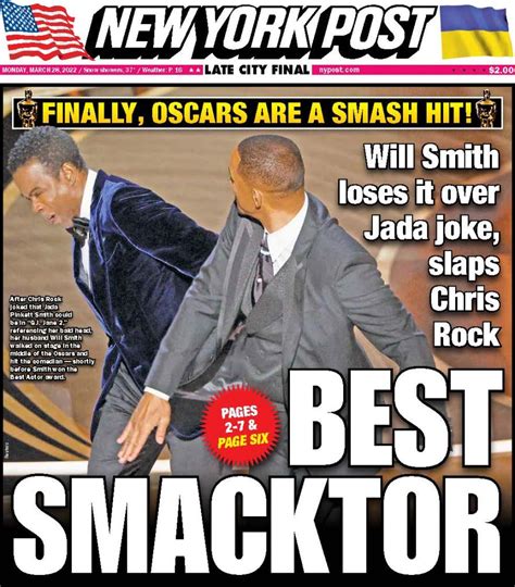 Will Smith wins Best Actor Oscar after Chris Rock slap