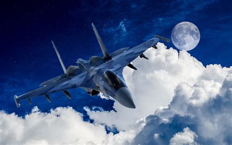 Sukhoi Su-35 Air Force HD Wallpaper