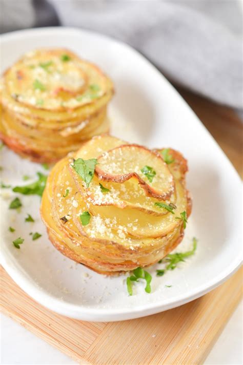 Sliced Potatoes in a Muffin Tin - Sweet Pea's Kitchen