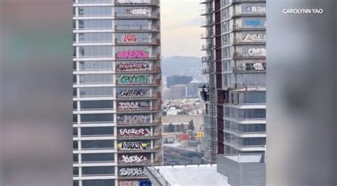 Graffiti vandals open up about tagging downtown L.A. skyscrapers