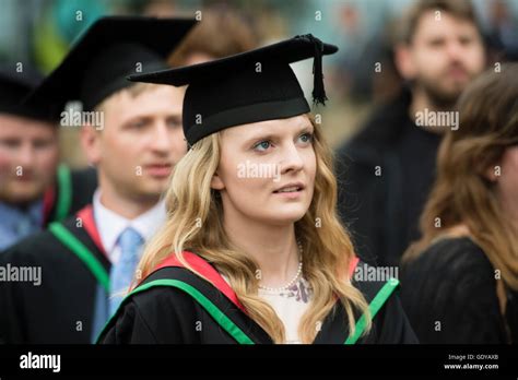 Higher Education in the UK: Aberystwyth university students wearing ...