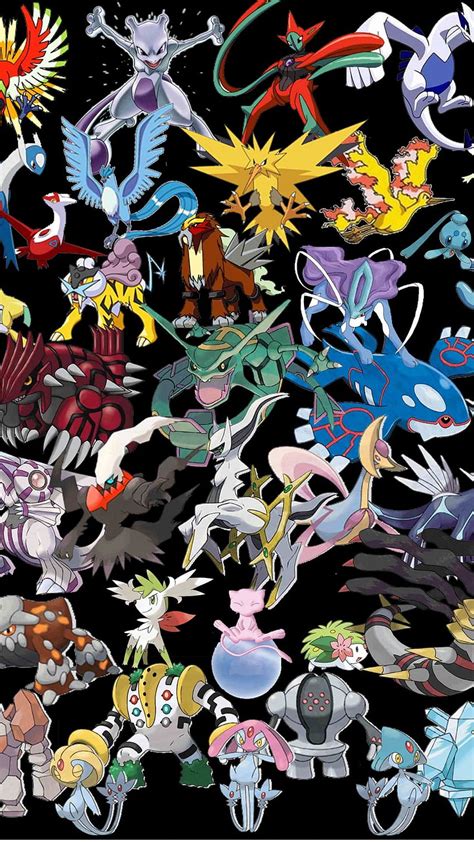 All Legendary Pokemon List