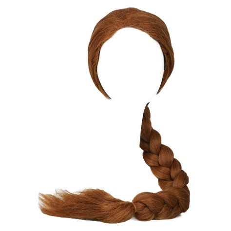 Buy Coslive Princess Fiona Wig Ultra-long Brown Braid Wig Cosplay ...