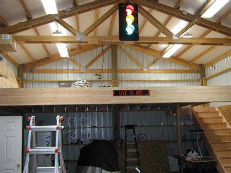 Pole Barn Loft Framing