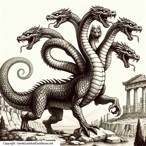 Hydra - The Lernean Hydra • Greek Gods & Goddesses