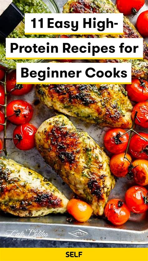 11 Easy High-Protein Recipes for Beginner Cooks