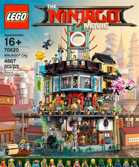 Cool Stuff: The LEGO Ninjago Movie's Ninjago City LEGO Set Is the Third ...