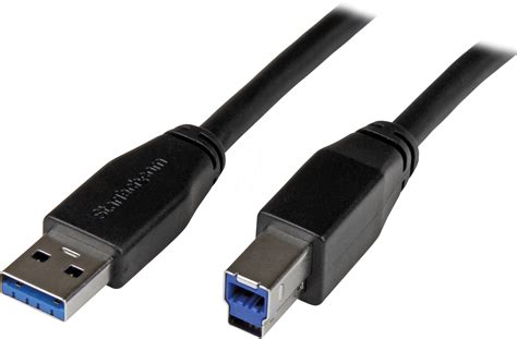 ST USB3SAB10M: Active USB 3.0 USB-A to USB-B Cable 10.0 m at reichelt ...