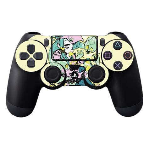 Skin Decal Wrap for Sony PS4 Controller sticker Ghosted - Walmart.com ...