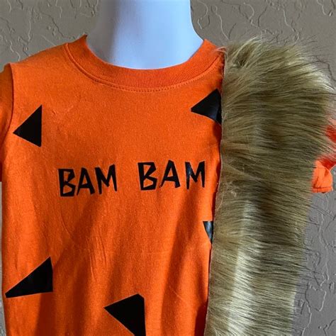 Teen Bam Bam Costume - Etsy