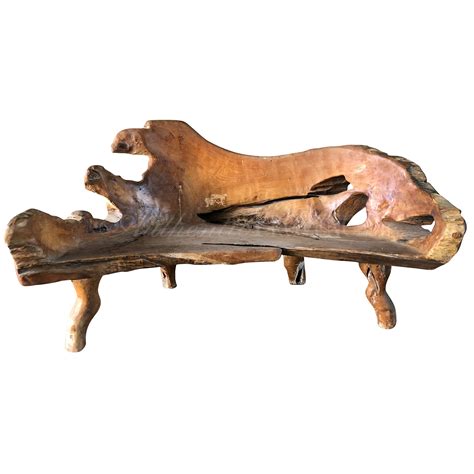 Root Bench | Imported Garden Benches | Authentic Provence