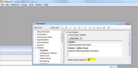 No space in numbered citation style.. - EndNote Styles, Filters, and ...