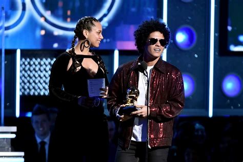 Bruno Mars Wins Record of the Year at 2018 Grammy Awards