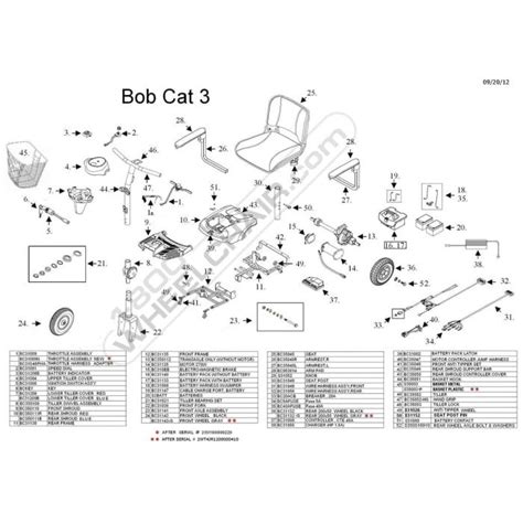 Parts for Drive Bobcat 3