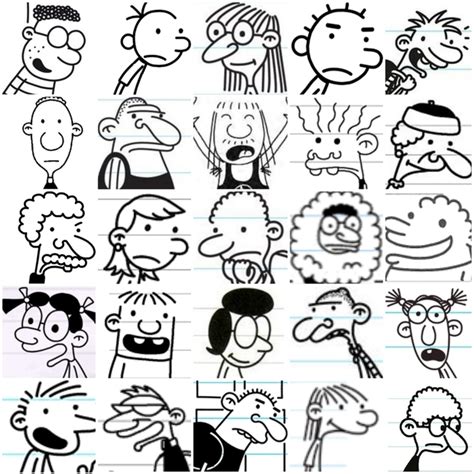 Diary Of A Wimpy Kid Characters