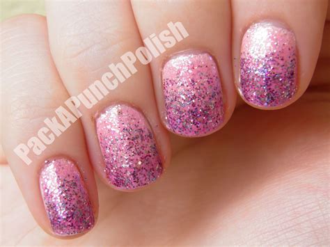 PackAPunchPolish: Pink and Purple Glitter Gradient | Glitter gradient ...