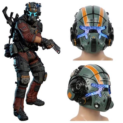 Jack Cooper Helmet Titanfall 2 Cosplay Mask Costume Prop Halloween ...