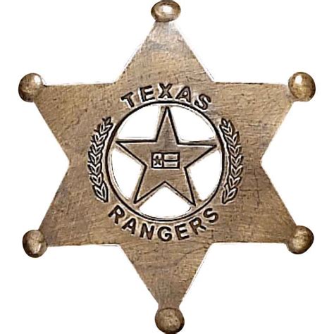 Texas Rangers Badge - OH3109 - Medieval Collectibles