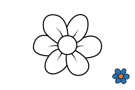 Coloring Flower for Kids Graphic by custodestudio · Creative Fabrica