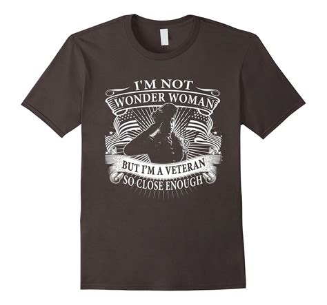 Women Veterans: Wonder Female Veteran T-Shirt-CL – Colamaga