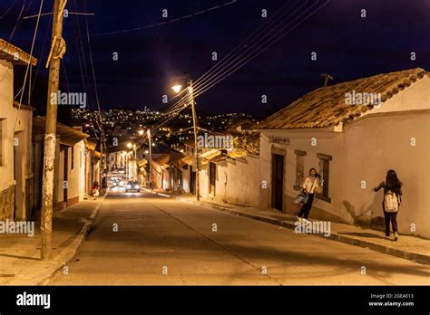 Sucre bolivia night hi-res stock photography and images - Alamy