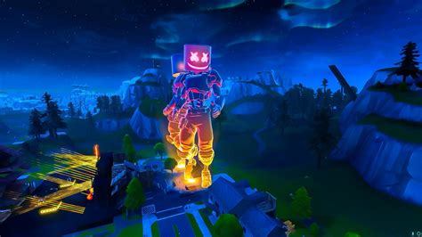 Marshmello Fortnite Lit Wallpaper, HD Games 4K Wallpapers, Images and ...