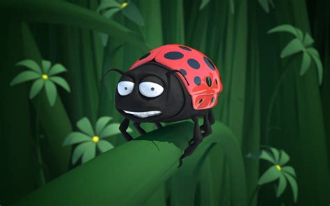 Cute Ladybug Wallpaper - WallpaperSafari