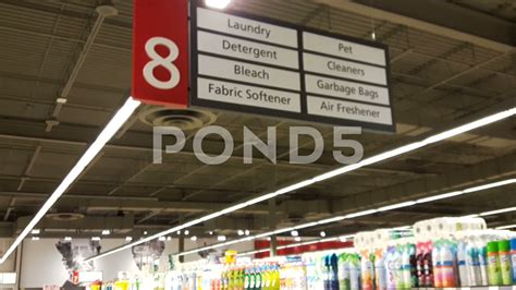 Supermarket Aisle Signs