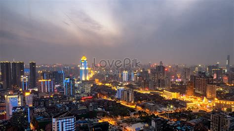 Wuhan City Landscape At Night Picture And HD Photos | Free Download On ...