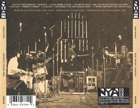 Classic Rock Covers Database: Neil Young - Harvest (1972)