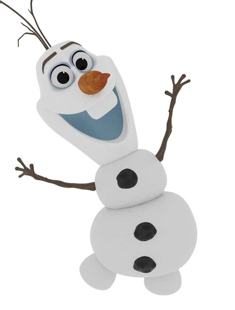 Olaf- Frozen Snowman 3D model | CGTrader