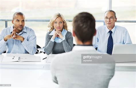 Young Man Have Job Interview High-Res Stock Photo - Getty Images