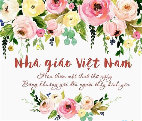 Ảnh chúc mừng 20/11 đẹp và ý nghĩa - Hình ảnh ngày 20/11 đẹp nhất